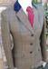 URB 84 mid green tweed with green, brown, amber, yellow and raspberry overcheck.JPG